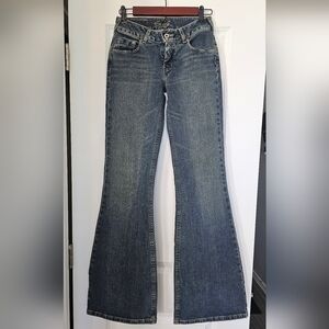 Silver Jeans Bronx Flare Denim Jeans Women’s Size 26x35 Medium Wash